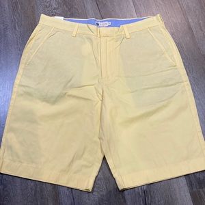 NWT Creamy Yellow Mens Shorts from JCrew Factory